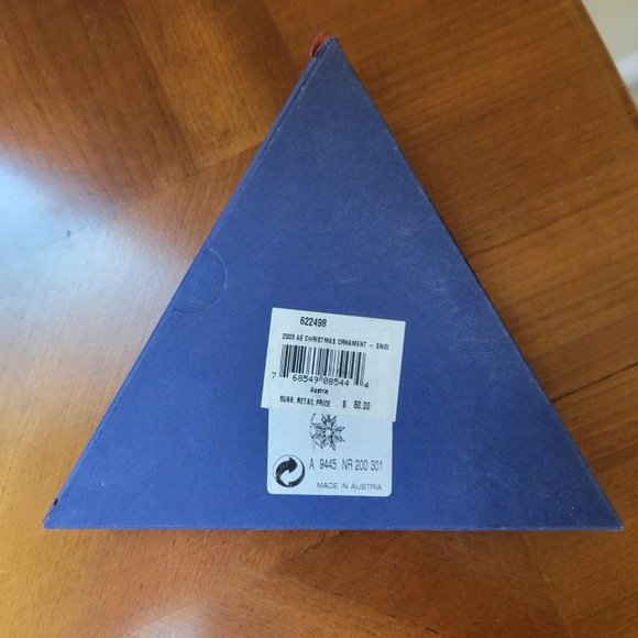 Swarovski Christmas Ornament 2003 Limited Edition - Picture 6 of 6